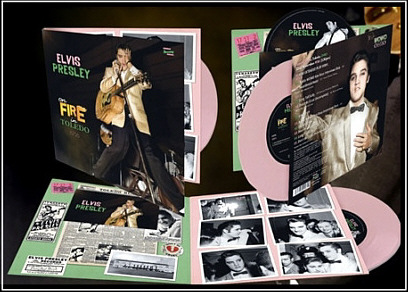 On Fire In Toledo (EP / CD) - Memphis Recording Service (MRS) - Elvis Presley CD