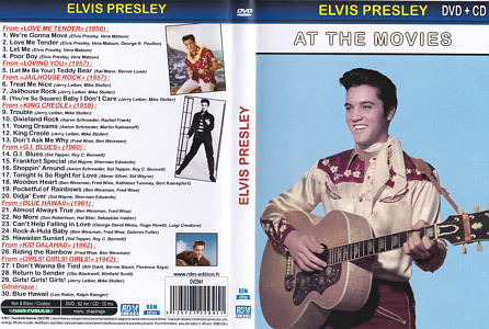 Elvis At The Movies - RDM 2017 France CD941 - Elvis Presley CD - Elvis Presley CD