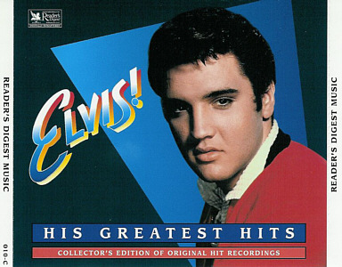 Elvis His Greatest Hits - Reader's Digest USA 1999 -  RD7A-010 - Elvis Presley CD