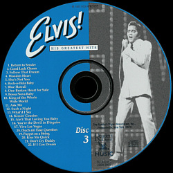 Elvis His Greatest Hits - Reader's Digest USA 1999 -  RD7A-010 - Elvis Presley CD