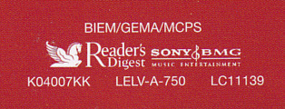 Elvis The Definitive Collection (5 CD) - Reader's Digest - EU 2006 - Sony-BMG 82876843412 - Elvis Presley CD