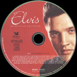 Elvis The Definitive Collection (5 CD) - Reader's Digest - Poland 2005 - Sony-BMG 20203291 CD INC: K04007KK - Elvis Presley CD