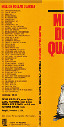 Million Dollar Quartet (State Of Art Records) - Elvis Presley CD