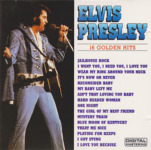 16 Golden Hits (Music Stars) - Elvis Presley Various CDs