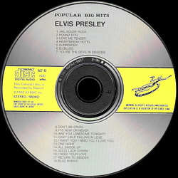 18 Numbers Original Version - Popular Big Hits (Eyebic AE-8Japan 1992) - Elvis Presley Various CDs