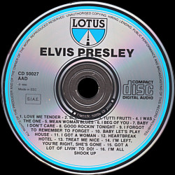 Blue Moon - Elvis Presley Various CDs