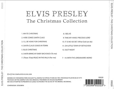 Christmas Collection (Scana 95020) - Elvis Presley Various CDs