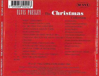 Christmas Collection (Scana 95020) - Elvis Presley Various CDs