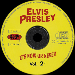 Elvis Presley Vol. 2  It's Now Or Never - Gulp 1993 - Elvis Presley Various CDs