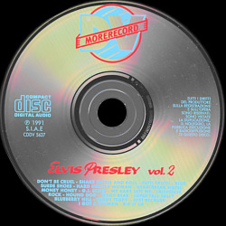 Elvis Presley Vol. 2 (More Record Italy 1993) - Elvis Presley Various CDs