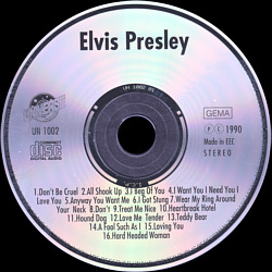 Good Rocking Tonight (Universe UN 7001 - 3 CD Set) - Elvis Presley Various CDs