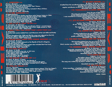 In Demand - Drive 1993 - Elvis Presley Various CDs