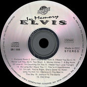 In Memory Elvis 4 CD Box - Elvis Presley Various CDs