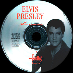 Live (Tring JHD068 - 1995) - Elvis Presley Various CDs