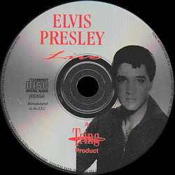 Live (Tring JHD068 - Japan 1997) - Elvis Presley Various CDs