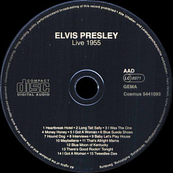Live 1955 (Germany 1994 Cosmus) - Elvis Presley Various CDs