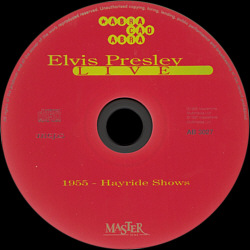 Live The Hayride Shows (Mastertone 1995) - Elvis Presley Various CDs