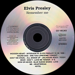 Remember Me - Elvis Presley Various CDs