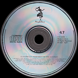 Elvis Presley Various CDs Remember The King - 25 Songs (Maybellene - Denmark)- Elvis Presley Various CDs