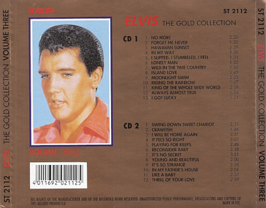 The Gold Collection - Elvis Presley Various CDs