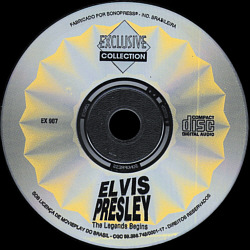 The Legend Begins (Exclusive Collection Brazil 1995) - Elvis Presley Various CDs