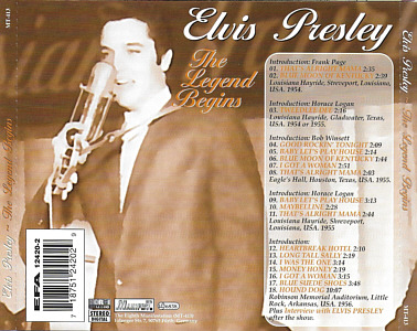 The Legend Begins (Semaphore Germany) - Elvis Presley Various CDs