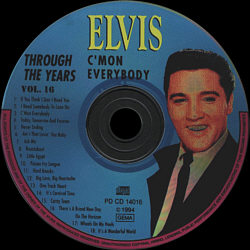 Through The Years Vol. 16  Picture Disc - Elvis Presley Various CDs