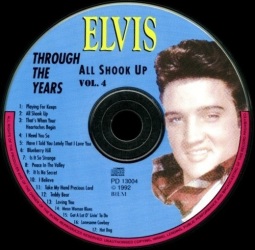 Through The Years Vol. 4 Picture Disc - Elvis Presley Various CDs