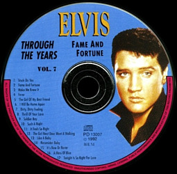 Through The Years Vol. 7 Picture Disc - Elvis Presley Various CDs