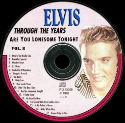 Through The Years Vol. 8 Picture Disc - Elvis Presley Various CDs