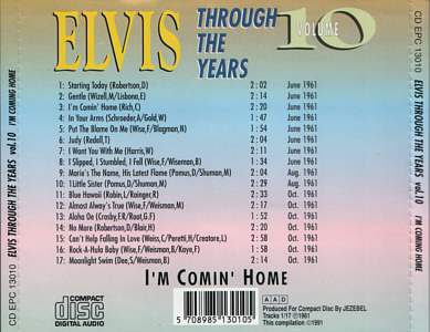 Through The Years Vol. 10  I'm Comin' Home