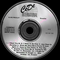 Trouble (CeDE International) - Elvis Presley Various CDs