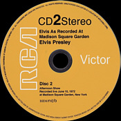 Elvis As Recored At Madison Square Gardeni - Elvis Presley CD FTD Label