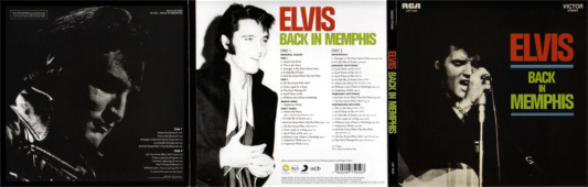 Elvis Back In Memphis - Elvis Presley CD Info FTD Label