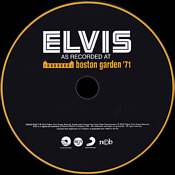 Elvis As Recorded At Boston Garden '71 - Elvis Presley CD Info FTD Label
