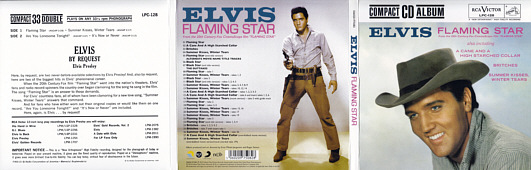 Flaming Star - Elvis Presley CD FTD Label