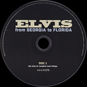 From Georgia To Florida - Elvis Presley CD FTD Label