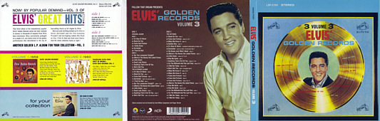 Elvis' Golden Records Vol. 3 - Elvis Presley CD FTD Label