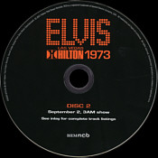 Elvis Las Vegas Hilton 1973 - Elvis Presley CD FTD Label