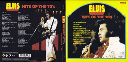 Hits Of The 70s- Elvis Presley CD  FTD Label
