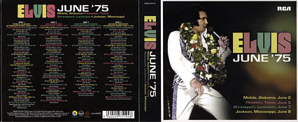 June' 75 - Elvis Presley CD FTD Label