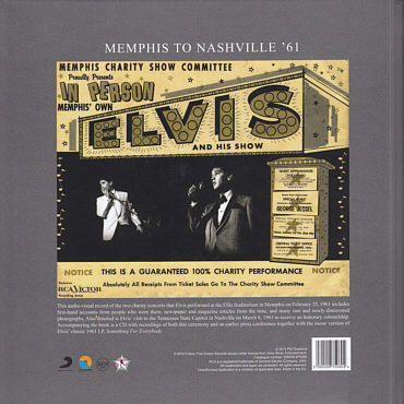 Memphis To Nashville '61- Elvis Presley CD FTD Label
