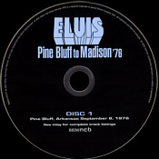 Pine Blluff To Madison '76  - Elvis Presley CD FTD Label