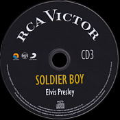 Soldier Boy - Elvis Presley CD Info FTD Label