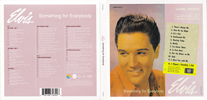 Something For Everybody - Elvis Presley CD FTD Label