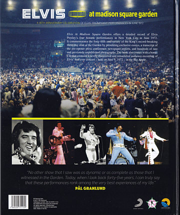 Start Spreading The News: Elvis At Madison Square Garden - Elvis Presley FTD Book