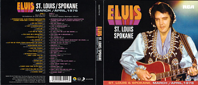 St. Louis Spokane - Elvis Presley CD FTD Label