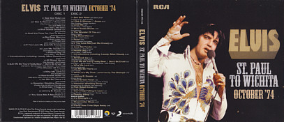 St. Paul To Wichita October '74 - Elvis Presley CD FTD Label