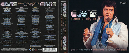 Elvis Summer Nights - June '74 - Follow That Dream - FTD - Elvis Presley CD