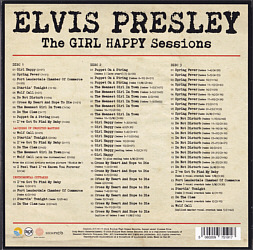 The Girl Happy Sessions - Elvis Presley CD FTD Label